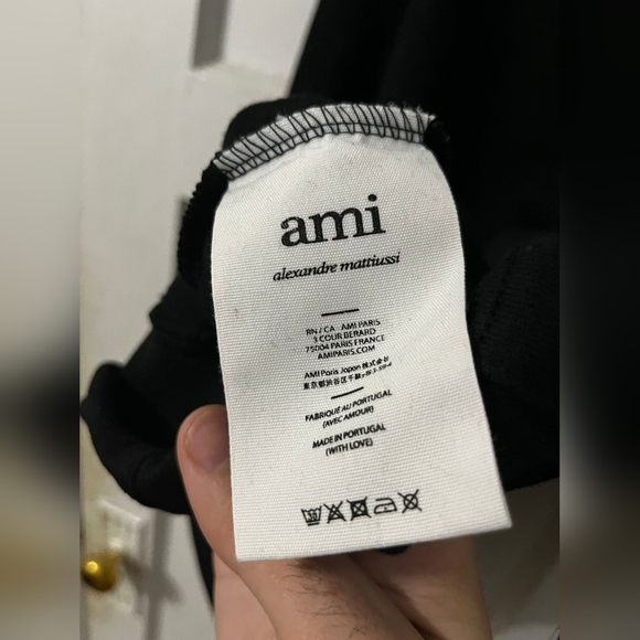 CAMI ALEXANDRE MATTIUSSIBlack Ami de Cœur Hoodie - Picture 3 of 8